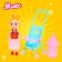 Baby doll "Eva" with accessories, mix