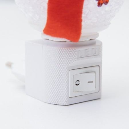 Nightlight "Snowman" LED white 6x6x18 cm Risalux-8
