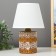 Table lamp 16526/1 E14 40W 17.5x17.5x2.5 cm Risalux