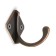 Hook furniture tundra TKO026, one -rod, copper, 20 pcs