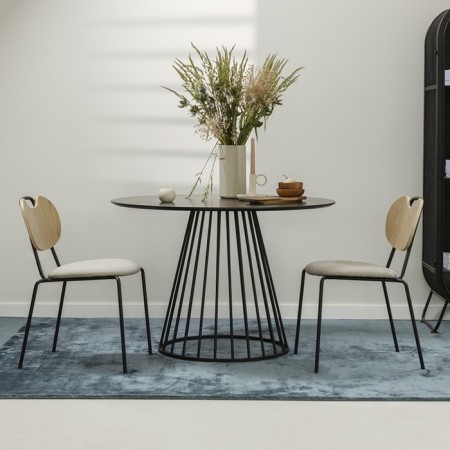 Hillen chair, 565 × 445 × 785 mm, the color is light brown-12