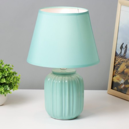 Table lamp "Astoria" 1he14 40W turquoise 22x22x33 cm Risalux-1