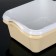 Square pelvis, 10 l, color mix