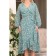 Women's dress, size 46, green color
