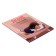 Readers' diary A5, 40 sheets on the paper clip "Girl with a dog", covered Cardboard, glossy lamination