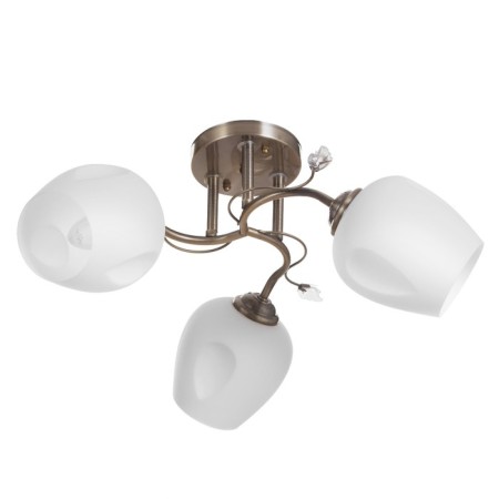 Belinda chandelier 3x40W E27 bronze 49x19x23cm