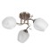 Belinda chandelier 3x40W E27 bronze 49x19x23cm