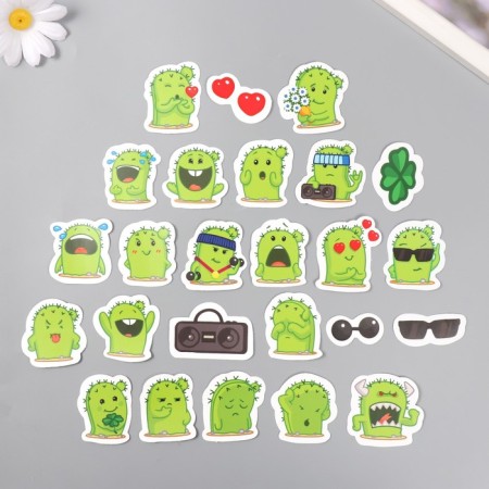 Stickers Stickers for Scrapbooking "Cactus" 9-350