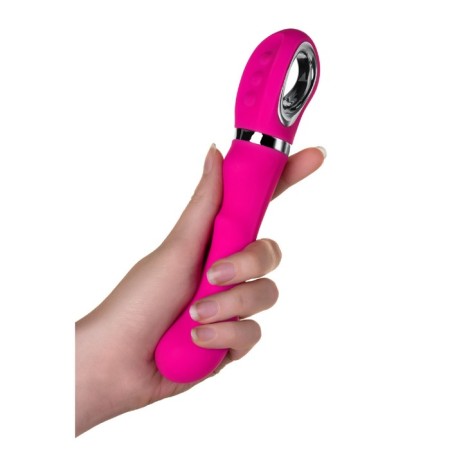 Jos Pilo vibrator with Wow-mode, pink color, 20 cm-5