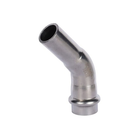 The single-range square Rommer RSS-0004-000018, VPR-NPR, D = 18 mm, 45 °, press, stainless steel. steel