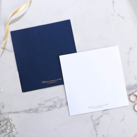 An invitation to the wedding: laser cutting “Invitation to our wedding”, 15 x 15 cm.-5