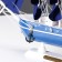 Souvenir small “Dorita” souvenir ship, sides blue with a white strip, blue sails, 23 × 5.5 × 21 cm