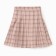 Women's skirt in Minaku fold: casual collection color pink cage, pr 44