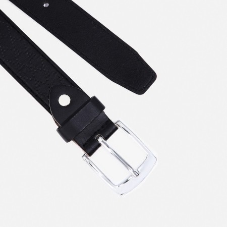 Building belt, width 2.5 cm, screw, buckle metal, black color-1