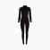 Women's thermal underwear (longshit, leggings), black color, size 46-48 (m)