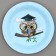 Paper plates "Owl", 6 pcs