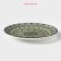 Plate Ceramic Dolyana "Mirsoole", D = 22 cm, green color