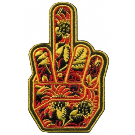 Patch "F ** k u", Khokhloma