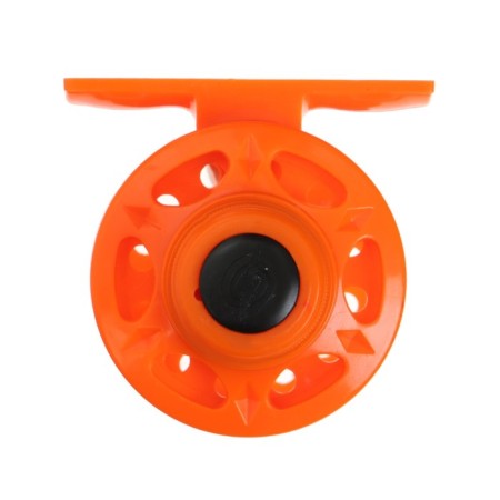 Inertial coil, plastic, diameter 5 cm, orange color, 108-3