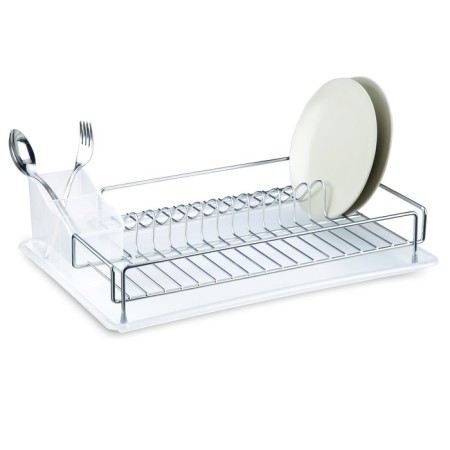 Drying for dishes and devices, with a pallet, chromium color, kb006