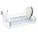 Drying for dishes and devices, with a pallet, chromium color, kb006