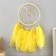 Dreams "Butterflies and ostrich feathers" yellow d = 15 cm 50x15 cm