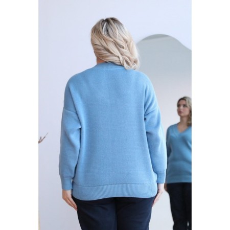 Women's Pulover Wisell, size 62, blue color-1