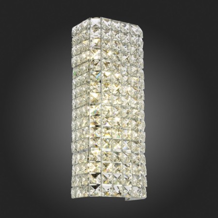 Wall lamp ST LUCE. SL748.101.05. Disco. 5x5 watts, G9, 16x43 cm, chromium color-2
