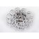Chandelier Charm 6x60W E27, chrome 39x39x16 cm