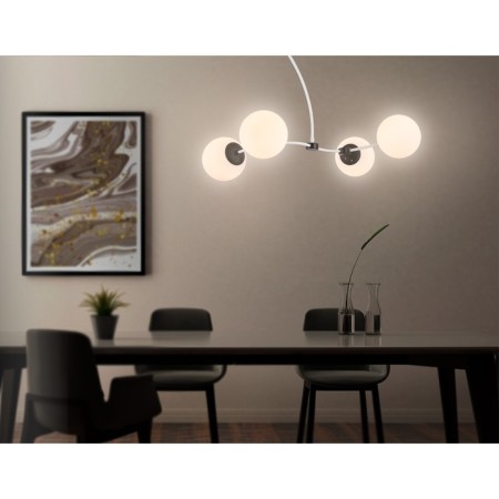 Suspended Ambrella Light, Modern, TR2542, 4HE27, white, black color-6