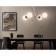 Suspended Ambrella Light, Modern, TR2542, 4HE27, white, black color