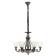 Estheri chandelier 6x40W E27 Coffee-green 75x75x57 cm Bayerlux