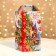 Box Gift New Year Castle New Year's city 16.2 x 37.7 x 16 cm