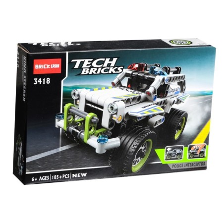 Constructor Police SUV Unicon Techno, Inertia, 185 details, 6+-4