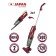 Vacuum cleaner Pioneer VC460S 2V1, vertical, 120W, 800 ml, wine color