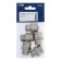 Nipple of transition zein, 1/2 "x 3/4", external thread, stainless steel, packing 5 pcs.