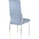 Farini Metal Metal Metal Carrier/Velur, Chrome/Blue 46x52x99 cm