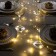Girland "Mishura" 10 m Rosa, IP20, silver thread, 200 LED, glow warm white, 12 V
