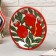 The plate of the Rishtan ceramics "Grenades", flat, 15 cm,