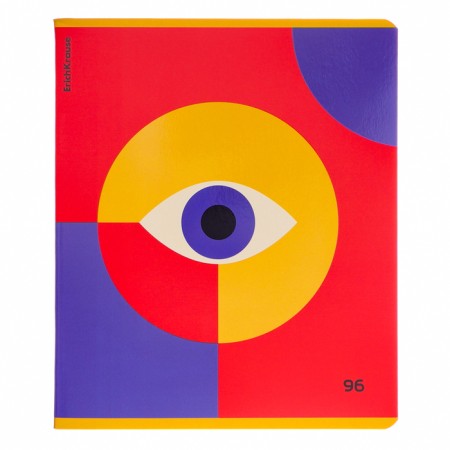 Notebook 96 sheets, cage, erichkrause, bauhaus, matte lamination, varnish-10