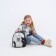 Backpack artificial leather, Hi PEOPLE, CAT, HOLROGRAP, 27 x 23 x 10 cm