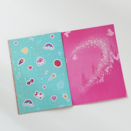 Profile for girls A6, 16 sheets "for princesses"-10