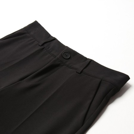 Pants for the boy Minaku: School Collection, Black Color, Height 146 cm-8