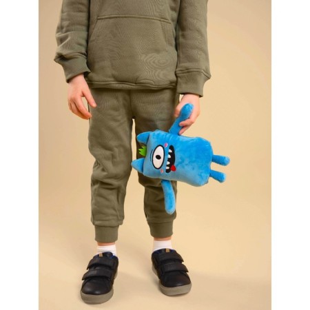 Soft toy "Monster", blue-2