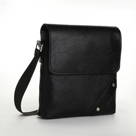 Male bag, black color