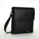 Male bag, black color