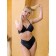 Female bathing suit, size 52, black color