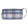 School Penal on the zipper 2 departments "Scotland", gray-white