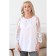 Female blouse, size 44, white color