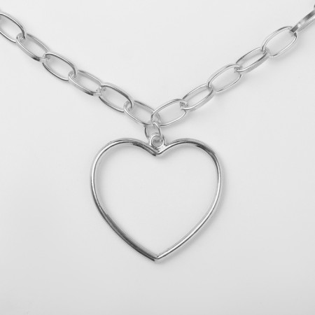 Assorted Pendant Cupid, Silver Color, 45cm-2